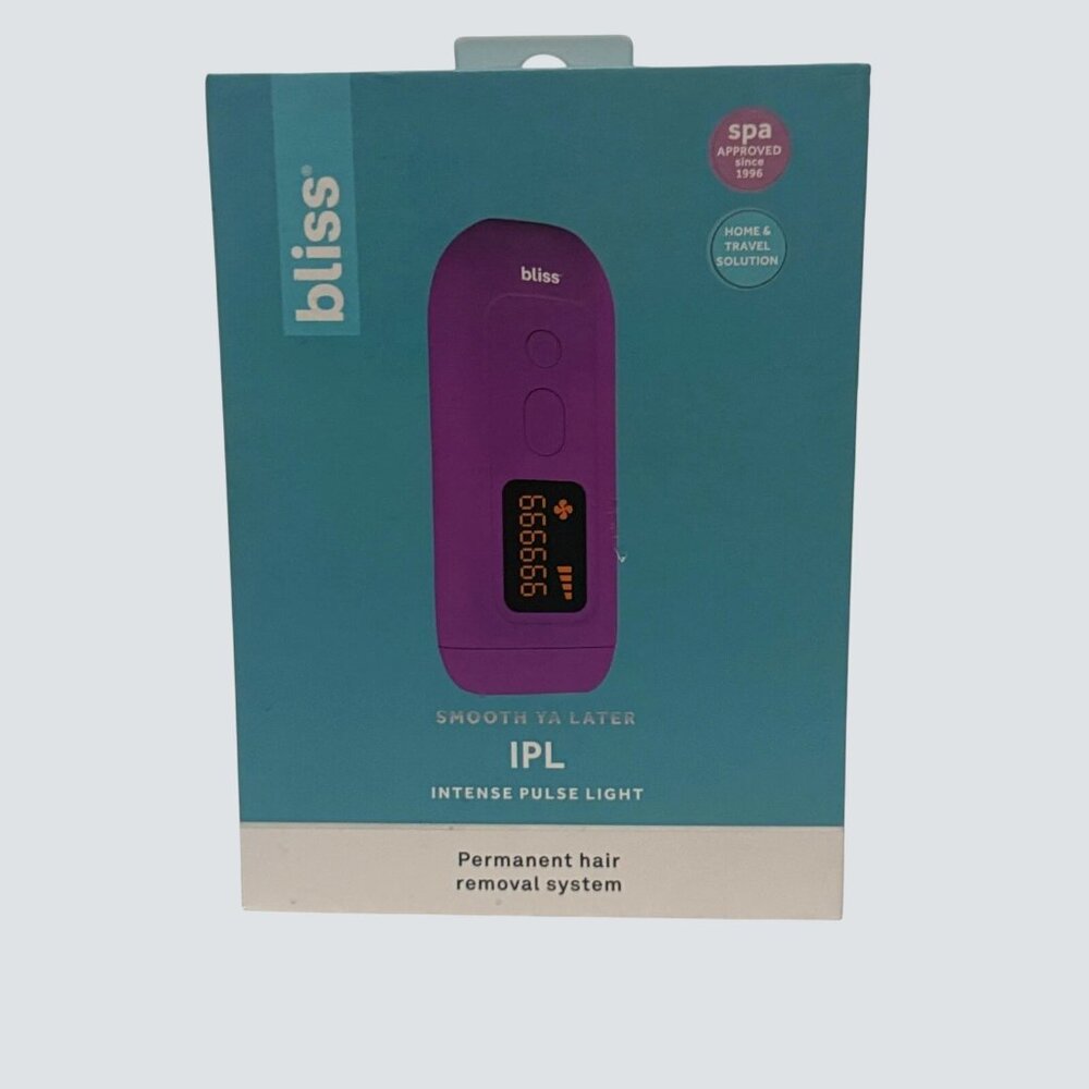 bliss Smooth Ya Later IPL Permanent Hair Removal System
